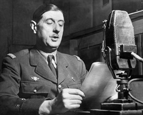 Charles de Gaulle broadcasting to Free French, London, October 10, 1941
