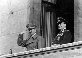 Adolf Hitler and Hermann Goering, Berlin, March 1938