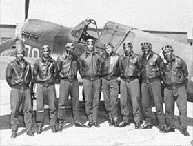 Tuskegee Airmen, Southern Italy or North Africa