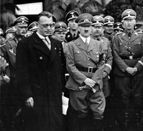 Anschluss: Arthur Seyss-Inquart with Hitler, 1938
