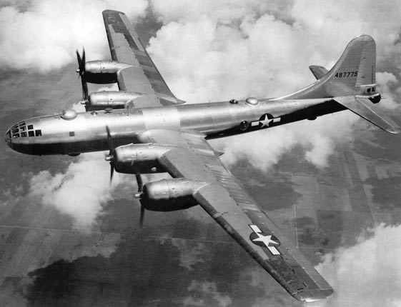 Boeing B-29 Superfortress long-range heavy bomber