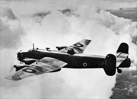 Halifax Mk II of RAF No. 35 Squadron