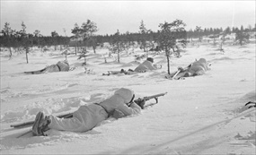Finland’s Winter War: Finnish riflemen