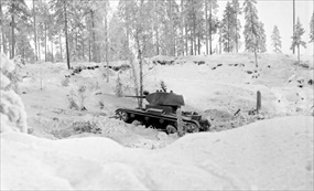 Finland’s Winter War: Soviet tank