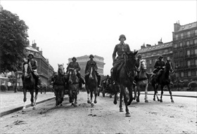 German troops in Paris, June 1940