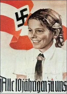 League of German Girls 1938 poster