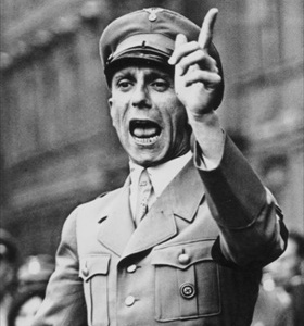 azi Propaganda Minister Joseph Goebbels, August 1934