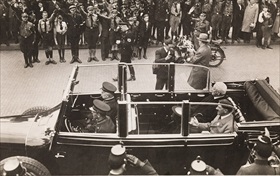 Hindenburg and Adolf Hitler, Berlin, May 1, 1933