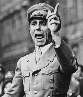 Joseph Goebbels, Advocate of National Redoubt 
