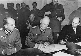 German capitulation, Reims, May 7, 1945
