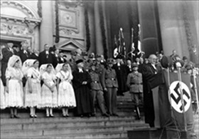 Investiture of Reich Bishop Ludwig Mueller (at podium), September 23, 1934