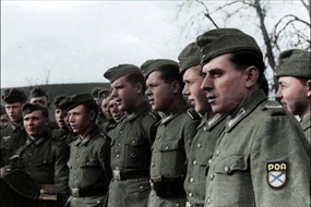 Russian Liberation Army: ROA soldiers in Belgium or France, October–November 1943
