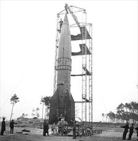 Peenemuende V-2 launch pad, March 1942