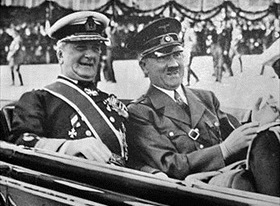Miklós Horthy and Adolf Hitler, 1938