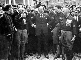 Dapper Benito Mussolini, October 28, 1922
