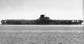 "Shinano" sea trials, Tokyo Bay, November 11, 1944