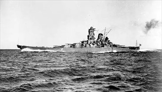 Operation Ten-Go: Yamato during sea trials 1941