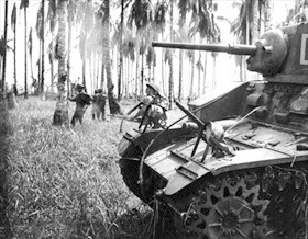 New Guinea Campaign: Australians attack near Buna, New Guinea, January 1943