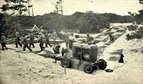 Seabee recruits at Camp Peary, Virginia