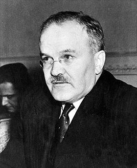 Soviet foreign minister Vyacheslav Molotov, 1945