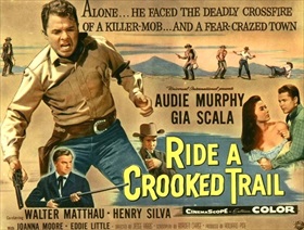 Hollywood movie poster of Audie Murphy
