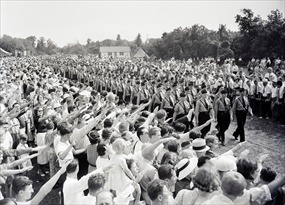Nazi Bund Camp Siegfried near Yaphank, New York