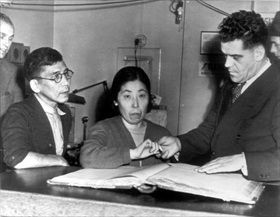 Japanese American internment: Japanese prisoners, Vallejo, February 18, 1942