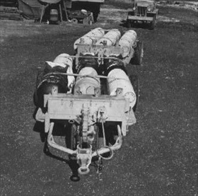 Operation Starvation: Sea mines ready for loading