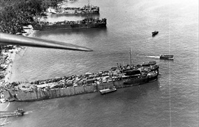 Western New Guinea Campaign: Hollandia area landing, April 1944