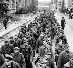 German POWs Aachen 1944