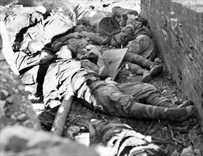 Battle of Manila: Japanese dead, Feb. 22, 1945