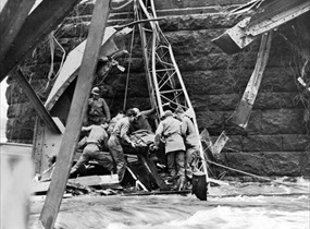 Ludendorff Bridge accident scene, March 17, 1945b