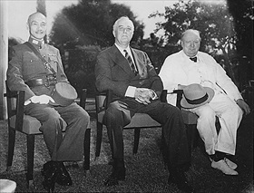 Cairo Conference participants, November 22–26, 1943
