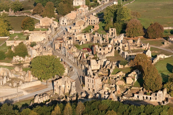 Ruins of Oradour-sur-Glane