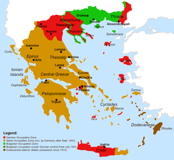 Greek Holocaust: Axis triple occupation of Green 1941–1944
