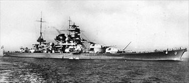 Scharnhorst at sea, 1939 Scharnhorst at sea, 1939