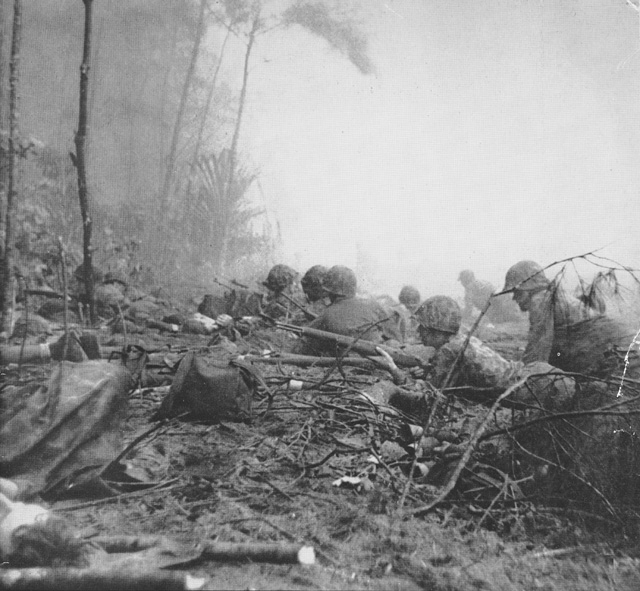 Bougainville Campaign: U.S. Marines hit Bougainville Blue Beach 3 Bougainville Campaign: U.S. Marines hit Bougainville Blue Beach 3